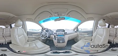 2011 Honda Odyssey Touring z USA, uszkodzony, nr VIN 5FNRL5H91BB043748